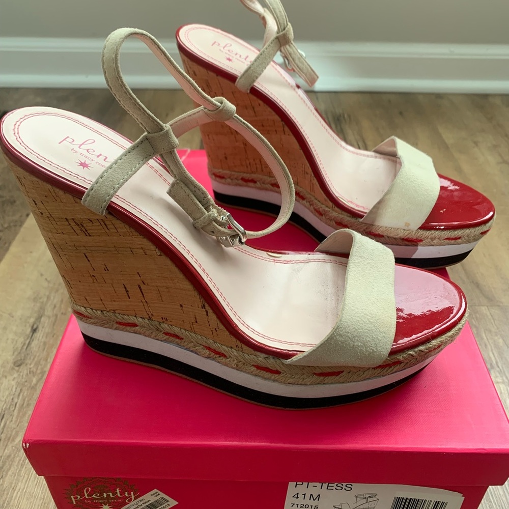Tracy Reece 5.5” platform wedge Sandal size 41
